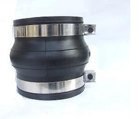 包头 卡箍连接橡胶接头管口处不需要翻边