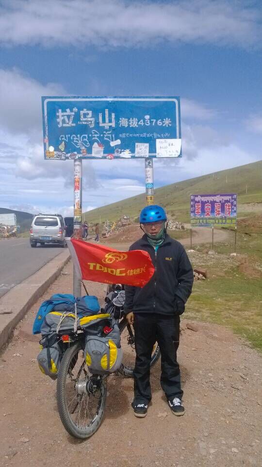 无链条自行车征服西藏