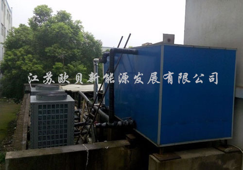 常州紫寅电子职工浴室空气能热水系统