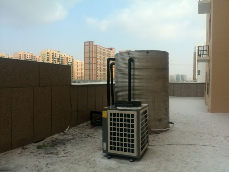 泰兴鼎泰宾馆打造6吨空气源热水工程