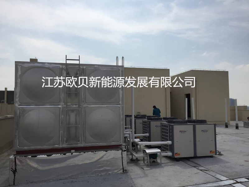 河北邯郸连锁酒店15吨空气能热水系统