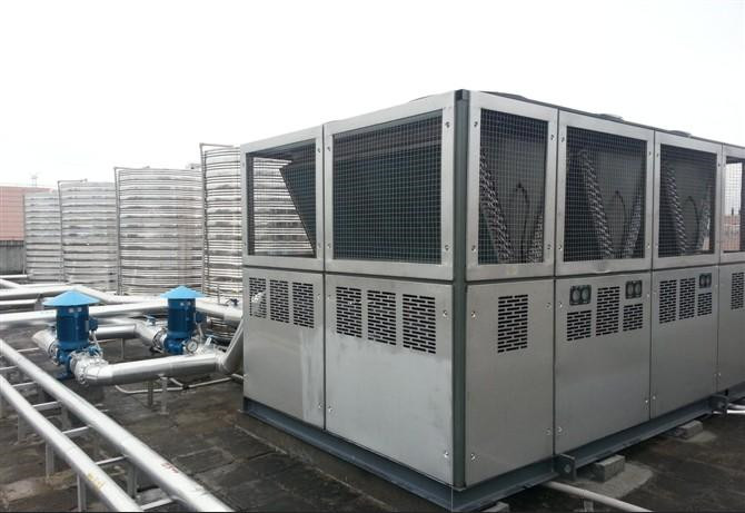 中海工业13吨空气能热水工程