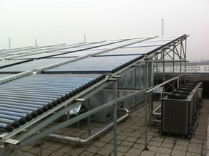 南京视野太阳能和空气能结合热水工程
