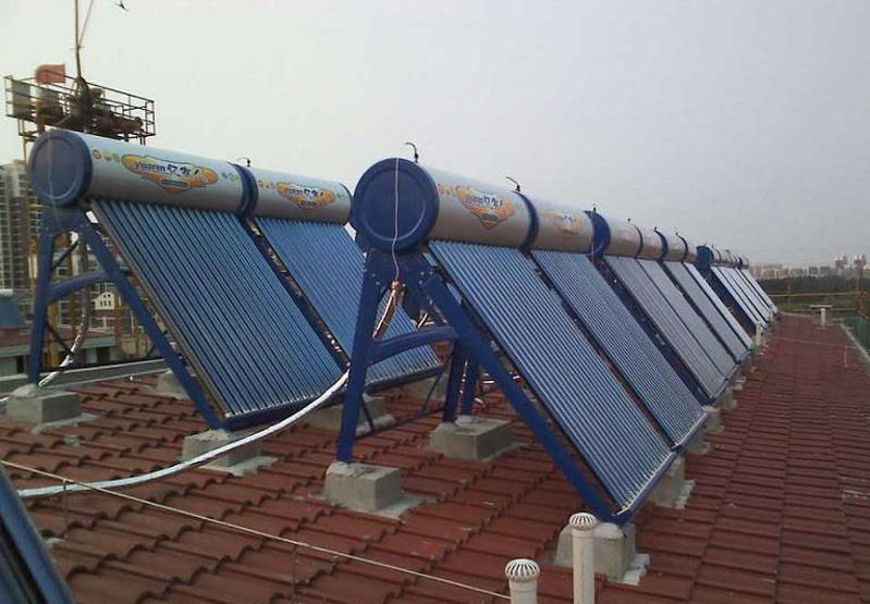 湖北襄樊住宅小区单机太阳能工程