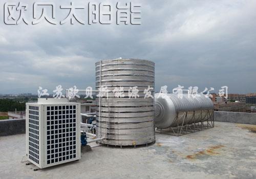 上海海德花园连锁酒店空气能热水系统