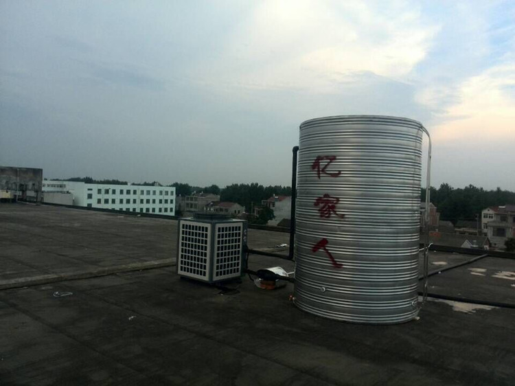 泰兴鼎泰宾馆6吨空气能热水方案