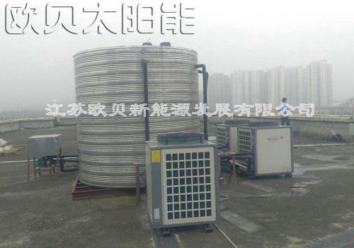 南京易佰酒店10吨空气能热水系统
