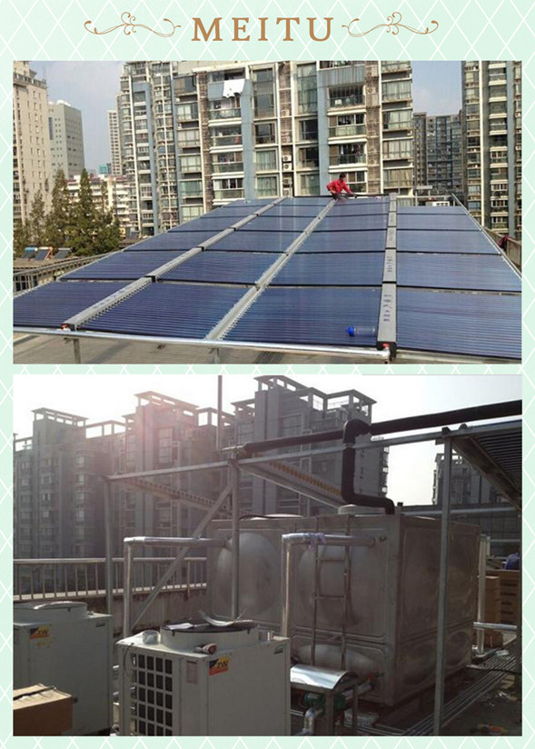 南京金奥费尔蒙酒店8吨太阳能热水方案