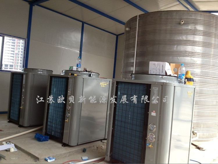 泰州药城20吨空气能热泵热水器工程