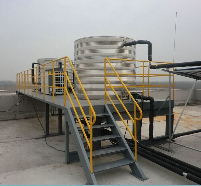 南京迈达15吨热泵热水器工程