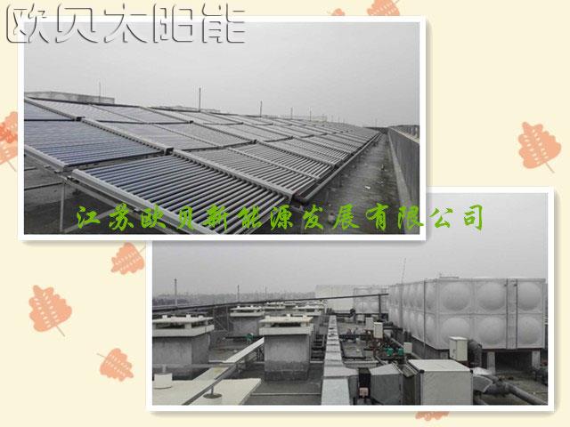 扬州乾照光电员工30吨热水工程