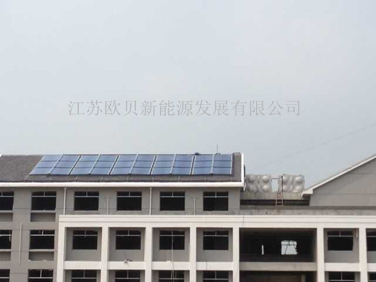 扬州宝应养老中心太阳能热水工程