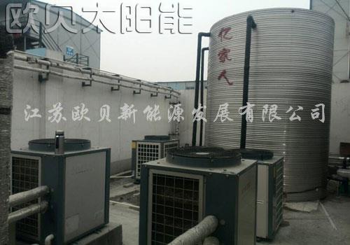 中铁建工南京工地15吨空气能热水工程