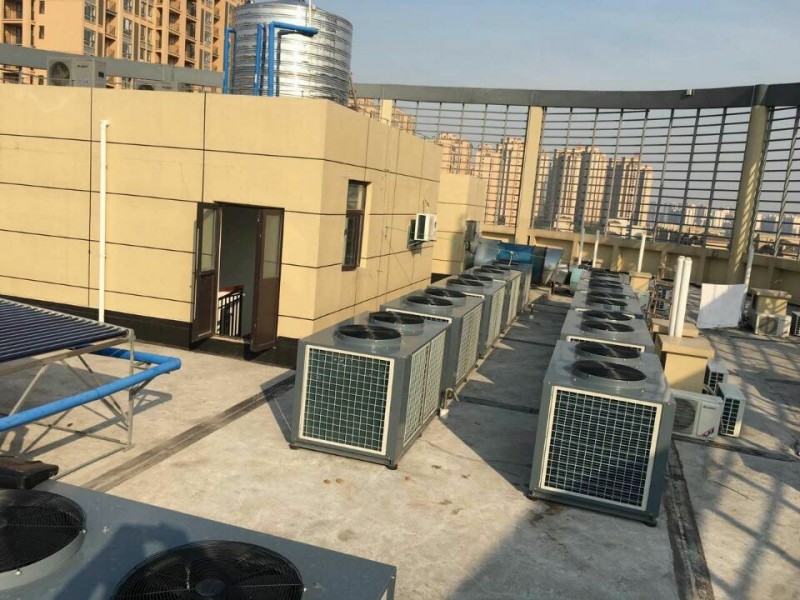 南京宾馆空气能热水系统 快捷酒店空气能热水系统