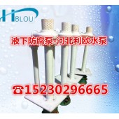 利欧40FY-26液下耐腐泵塑料自吸泵化工泵脱硫泵衬氟泵