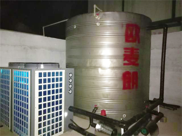 杭州劝学里建筑工地10吨空气能热水工程