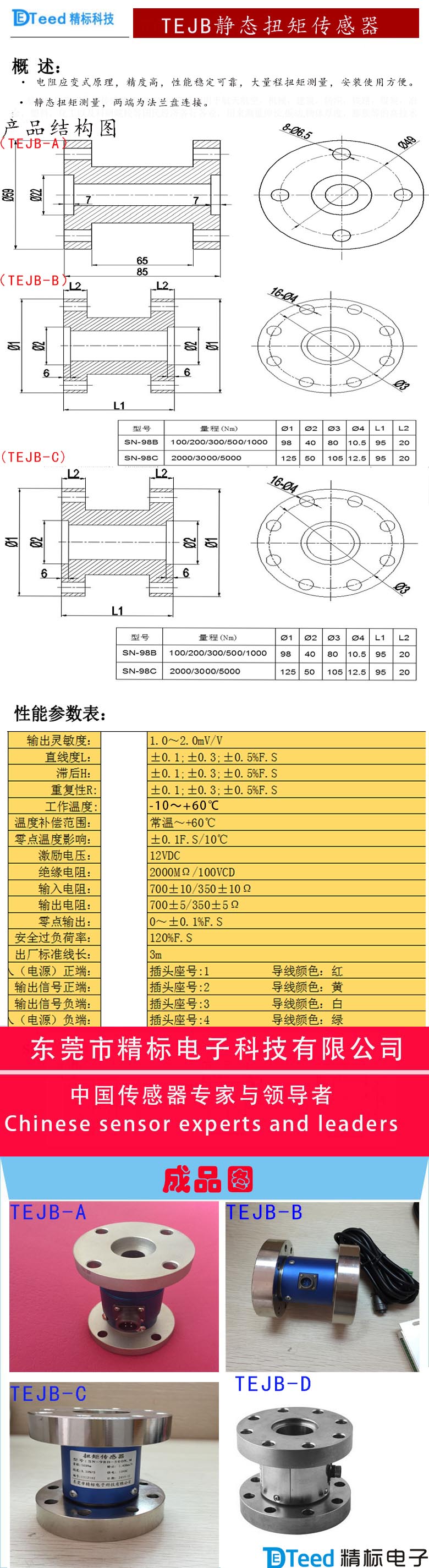 静态扭矩传感器