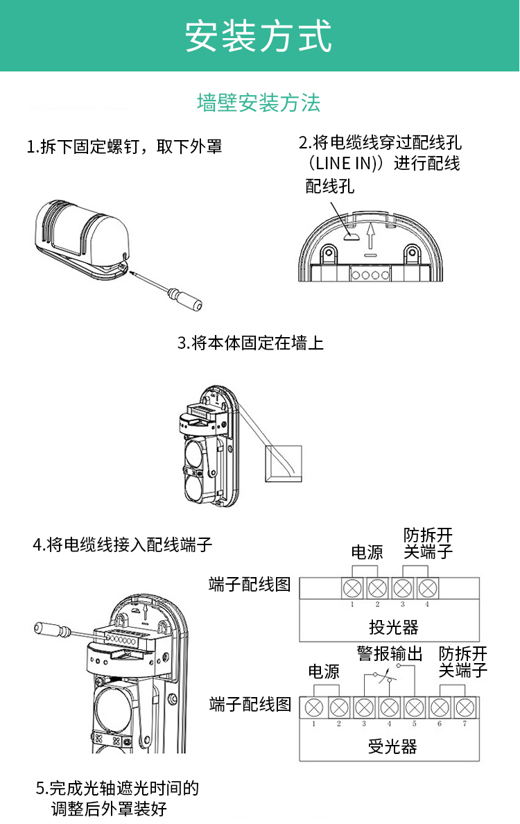 两光束红外对射报警器_07