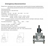 进口高压常闭式紧急切断电磁阀