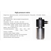 进口防爆高压电磁阀-DN1/DN5/DN6防爆高压电磁阀