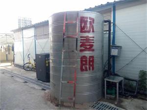 杭州中铁四局工地员工洗浴空气能热水系统