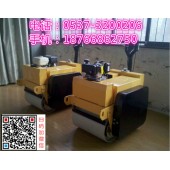 山东聊城常发柴油双钢轮压路机 手扶沟井边缘人行道路夯实机