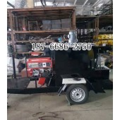 山东青岛自动温控柴油加热式沥青灌缝机 道路养护灌缝机优点