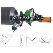 热销不锈钢管倒角机 管道焊接前切削去毛刺机 山东济宁坡口机