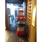 不开工资的店小二送餐机器人