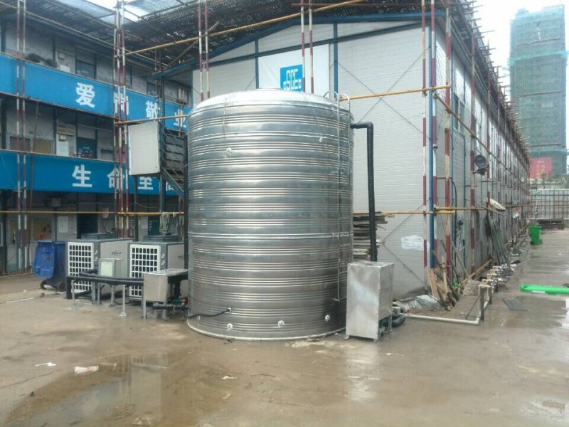 江苏欧贝为建筑工人洗浴打造节能热水工程