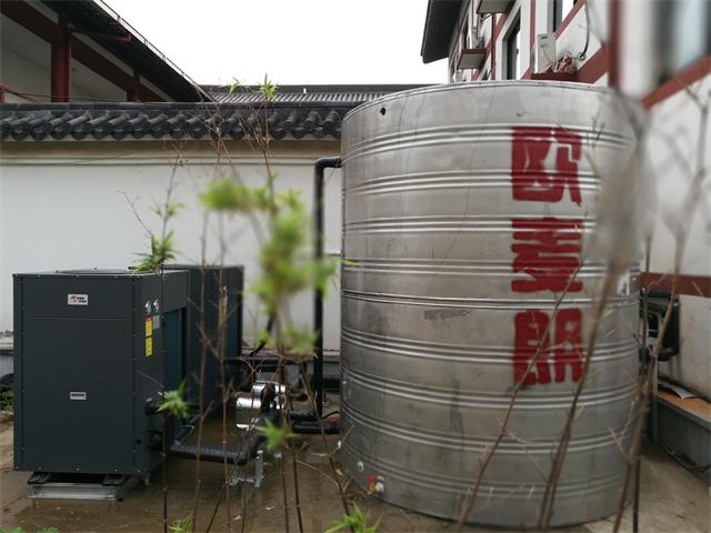 空气能热水器厂家泰州庆云禅寺热水工程