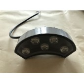亮美集同款LED扇贝瓦楞灯 工程室外防水凉亭瓦面射灯