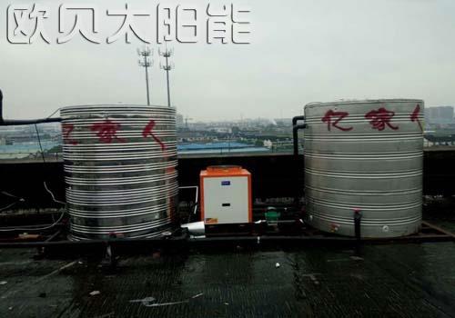 张家港木头佬工厂空气能热泵热水工程