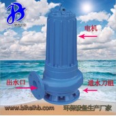 WQ0.75厂家直销铸铁电动潜水排污泵 环保污水处理泵沉淀池用泵