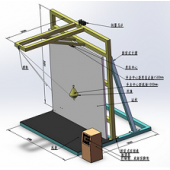 供应电梯玻璃门及层门冲击试验装置 GB7588-2003