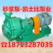 125UHB-ZK-100-40耐腐蚀耐磨砂浆泵污水杂质化工脱硫泵厂家直销