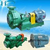 耐腐耐磨砂浆泵80UHB-ZK-45-35化工脱硫泵