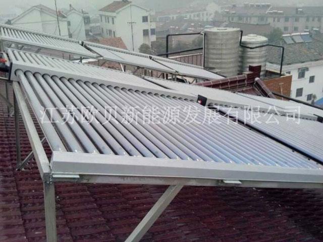 常州溧阳平桥太阳能空气能热水系统