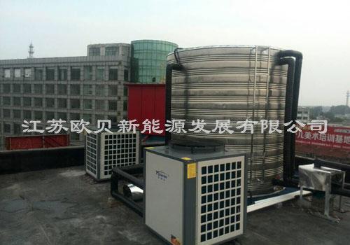 邳州七天连锁酒店空气能商用热泵工程