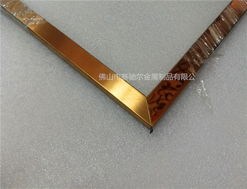 不锈钢线条 玻璃卡槽 金属收边条 不锈钢门套装饰