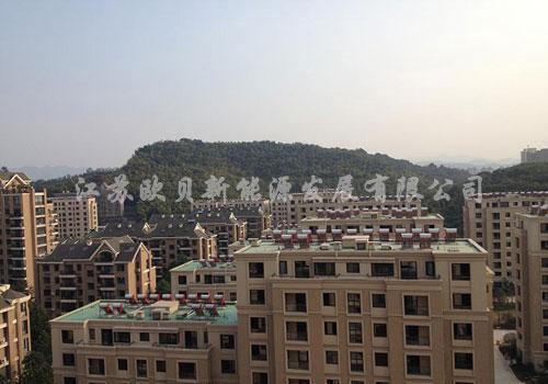 杭州恒腾地产太阳能热水器单机工程