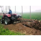 农业用开沟机设备 拖拉机链式开沟机 山东高效率链条开沟机
