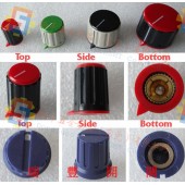 塑胶半圆旋钮帽子/方形式旋钮帽子/圆形式塑料旋钮帽子