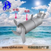 专业污水处理搅拌机 QJB1.5/8-400/3 不锈钢搅拌机 卧式搅拌机