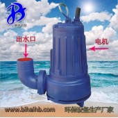 电动铸铁环保污水处理污水池潜水排污泵