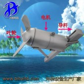 专业污水处理搅拌机 QJB1.5/8-400/3 不锈钢