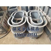 高铁路基矩形流水槽模具水泥U型流水槽钢模具生产厂家河北京伟模具