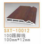 浙江丽水欧堡100踢脚线 型号SXT-10012 生态竹木纤维装饰线条