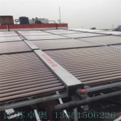 扬州速8酒店20组太阳能集热板 10匹奥栋空气能热泵热水系统