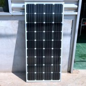 全新150W瓦单晶太阳能电池板发电板光伏发电系统12V家用
